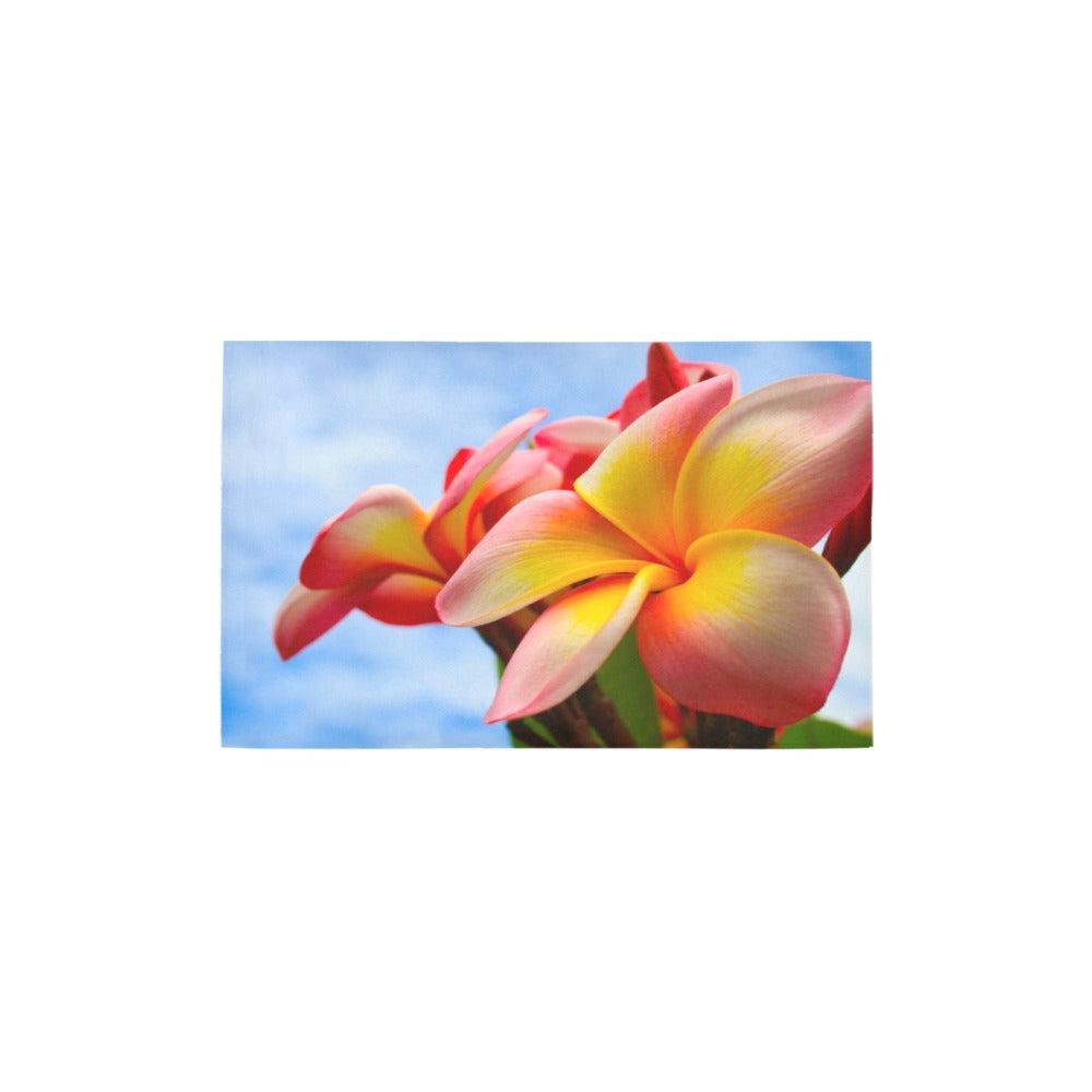 Frangipani Sky Bath Rug 20" x 32" (FWS)