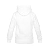 Endless Summer White Hoodie with Front Pocket 3 Basic Sizes