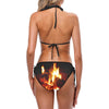 Winter Fire Black String Bikini up to 5 XL (FWS)