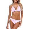 Pink & Purple Leaves Bikini up to 5 XL (FWS)