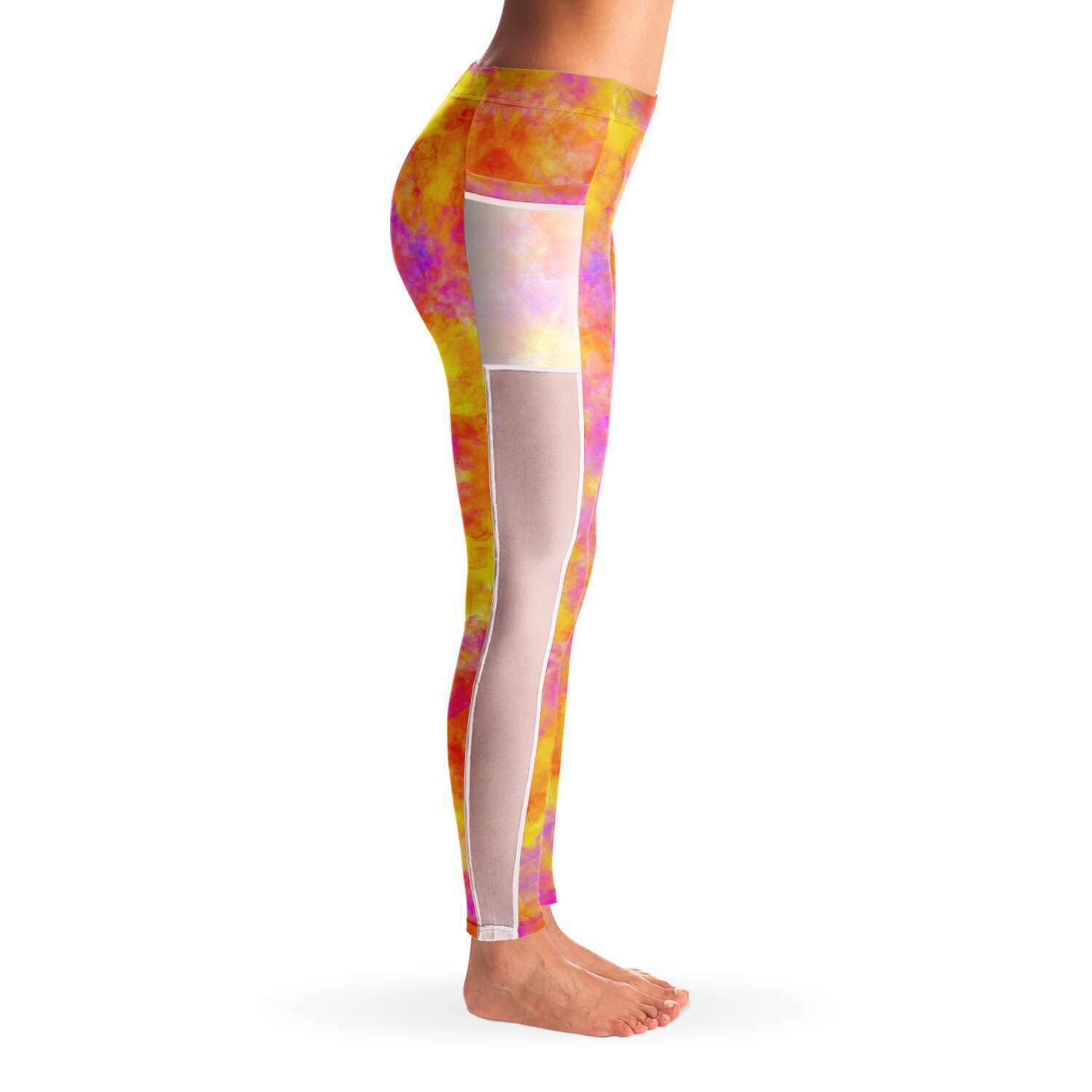 Hot Art Mesh Pocket Leggings (FWS)