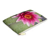 Pink Waterlily Zippered Accessory Pouch (FWS)