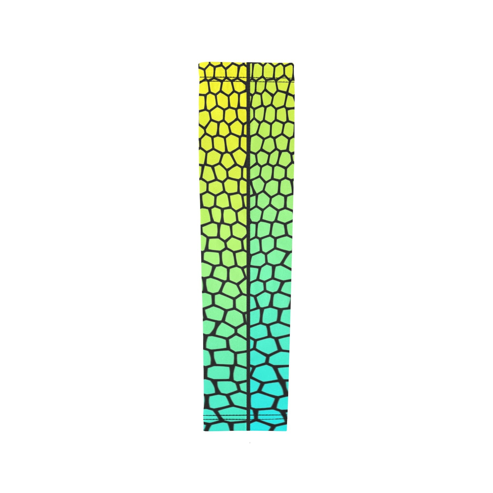 Yellow to Aqua Stained Glass Weather Protection Arm Sleeves (FWS)