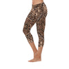 Coffee Beans K Capri Leggings up to 5 XL