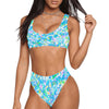 Paisley 2 Sport Top & High-Waisted Bikini up to 5 XL (FWS)