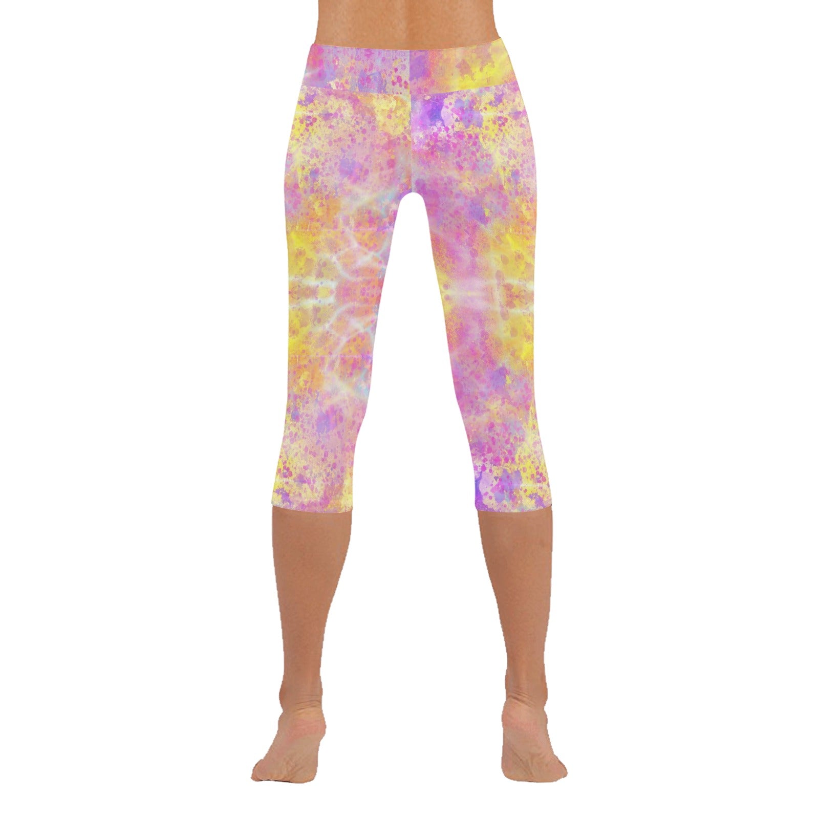 Pretty Pastels Capri Leggings up to 5 XL