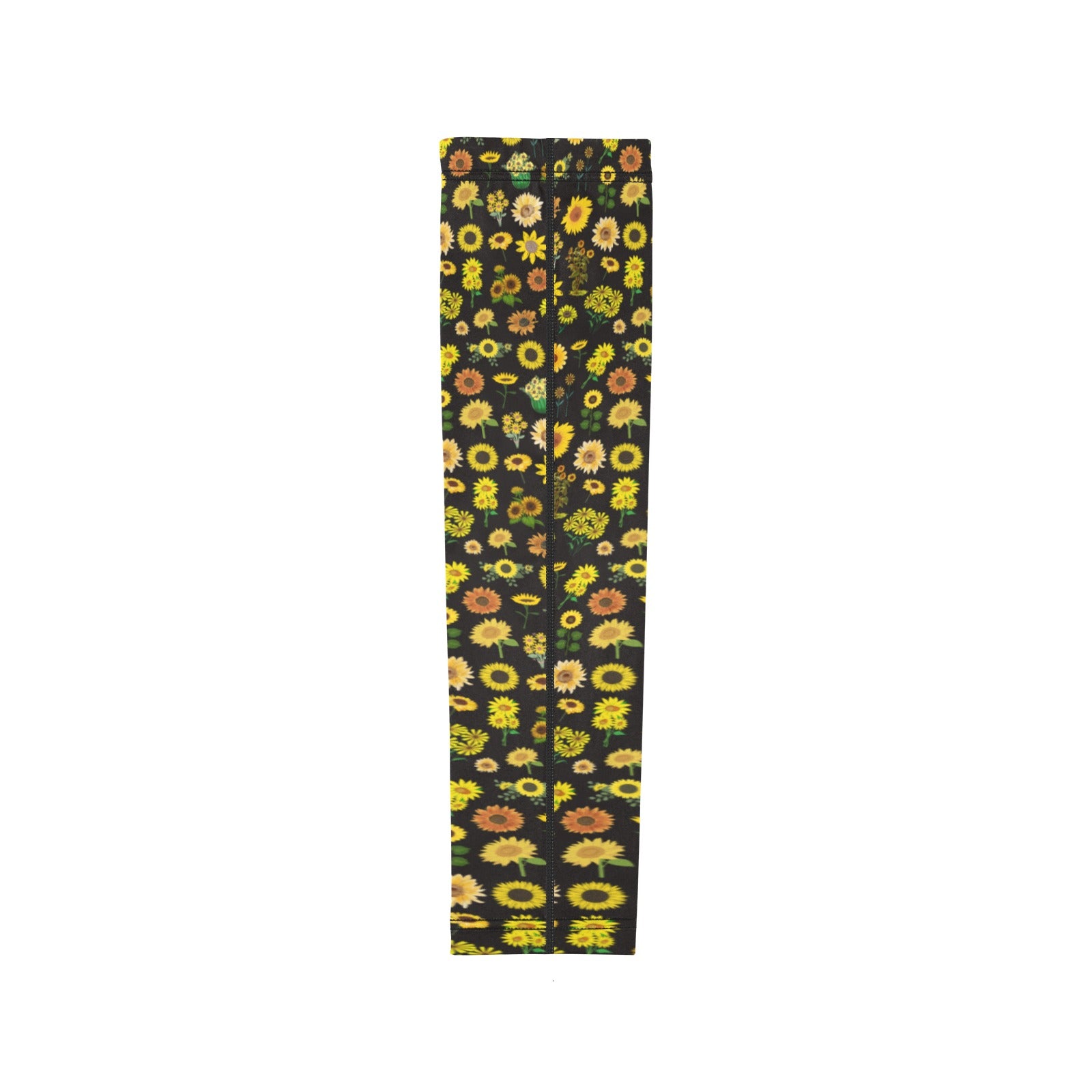 Sunflowers Graphic Black Weather Protection Arm Sleeves (FWS)