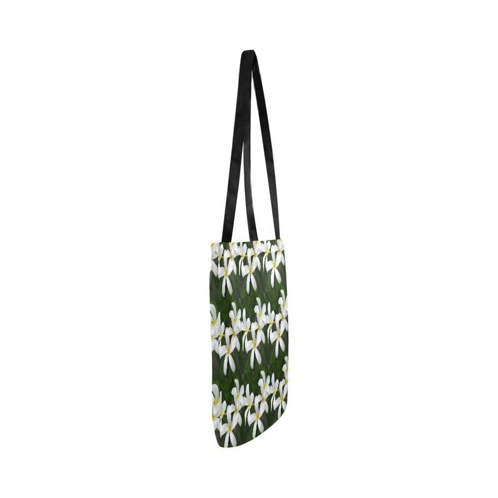 White Frangipanis Tote Bag (Worldwide Shipping)