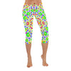 Colour Bubbles Capri Leggings up to 5 XL