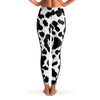 Big Leopard Mesh Panel Side Pockets Leggings (FWS)