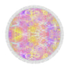 Pretty Pastels Circular Beach Shawl / Blanket (FWS)