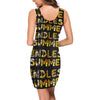 Endless Summer Black Sleeveless Dress up to 3 XL (FWS)