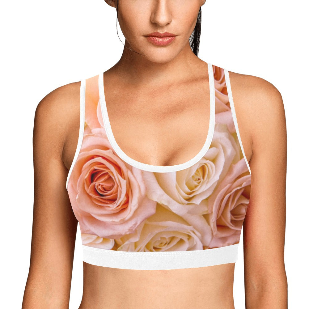 Pinky Roses Sports Top up to 3 XL