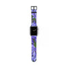 Agapanthus Apple iWatch Strap Vegan Leather black buckle 2