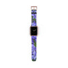 Agapanthus Apple iWatch Strap Vegan Leather rose gold