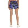 Agapanthus Stained Glass Beach Shorts with Pockets up to 5 XL back