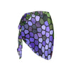 Agapanthus Stained Glass Chiffon Sarong Wrap single 
