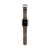 Animal Print Apple iWatch Replacement Strap Vegan Leather black 5