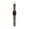 Animal Print Apple iWatch Replacement Strap Vegan Leather gold 10