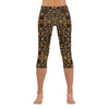 Animal Print Capri Leggings up to 5 XL back