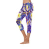 Art Flowers Capri Leggings up to 5 XL