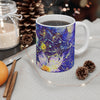 Art Flowers Mug 11oz (Microwave & Dishwasher Safe) 3
