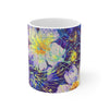 Art Flowers Mug 11oz (Microwave & Dishwasher Safe) 4