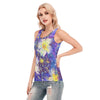 Art Flowers Tank Top up to 5 XL front