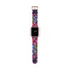 Art Succulents Apple iWatch Replacement Strap Vegan Leather rose gold 11