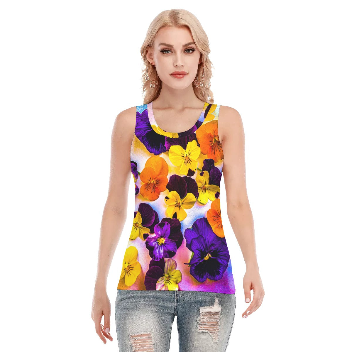 Art Violas Tank Top up to 5 XL 2