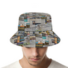 Australian Newspaper Colour Bucket Hat 1