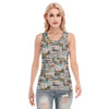 Australian Newspaper Colour Tank Top up to 5 XL (FWS) 3