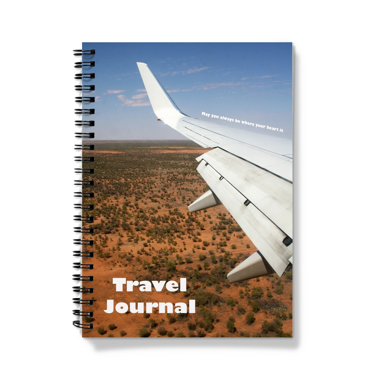 Australian Outback A5 Lined Spiral Bound Notebook (FWS) 1
