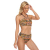 Autumn Tones Cami Top Two Piece Bikini up to 2 XL (FWS) 2