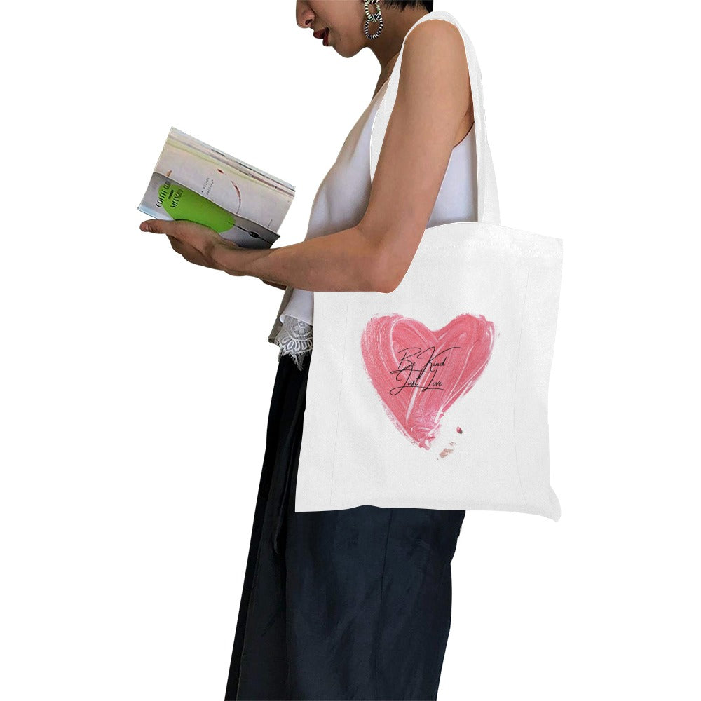 Be Kind Just Love Cotton Canvas Tote Bag (Made in Australia) 2