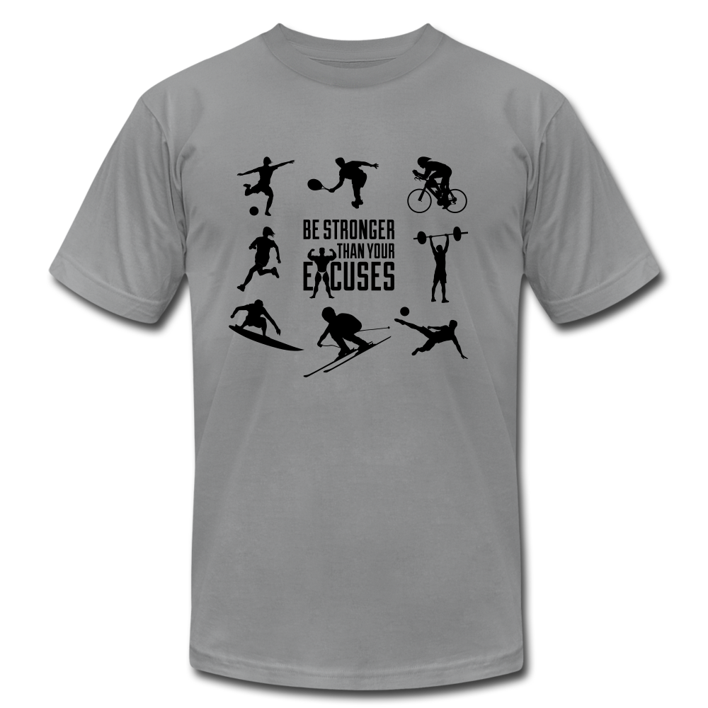 Be Stronger Sports Shirt Unisex - slate