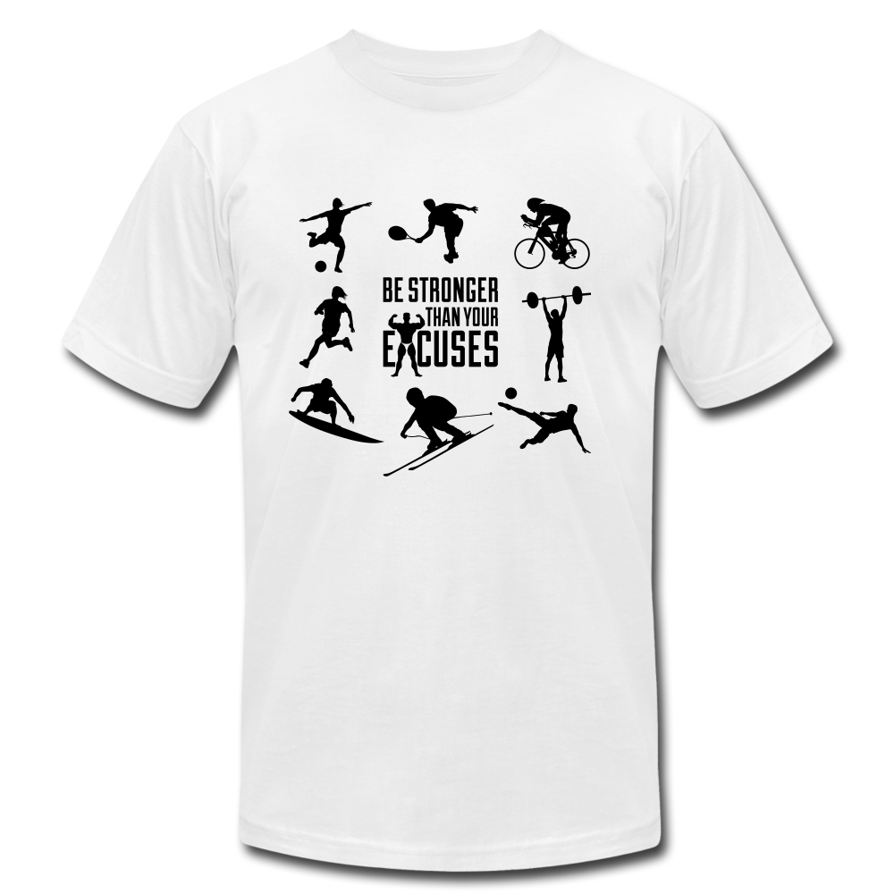 Be Stronger Sports Shirt Unisex - white