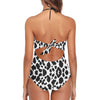 Big Leopard Lace Band Embossing Swimsuit up to 4 XL (FWS) 2