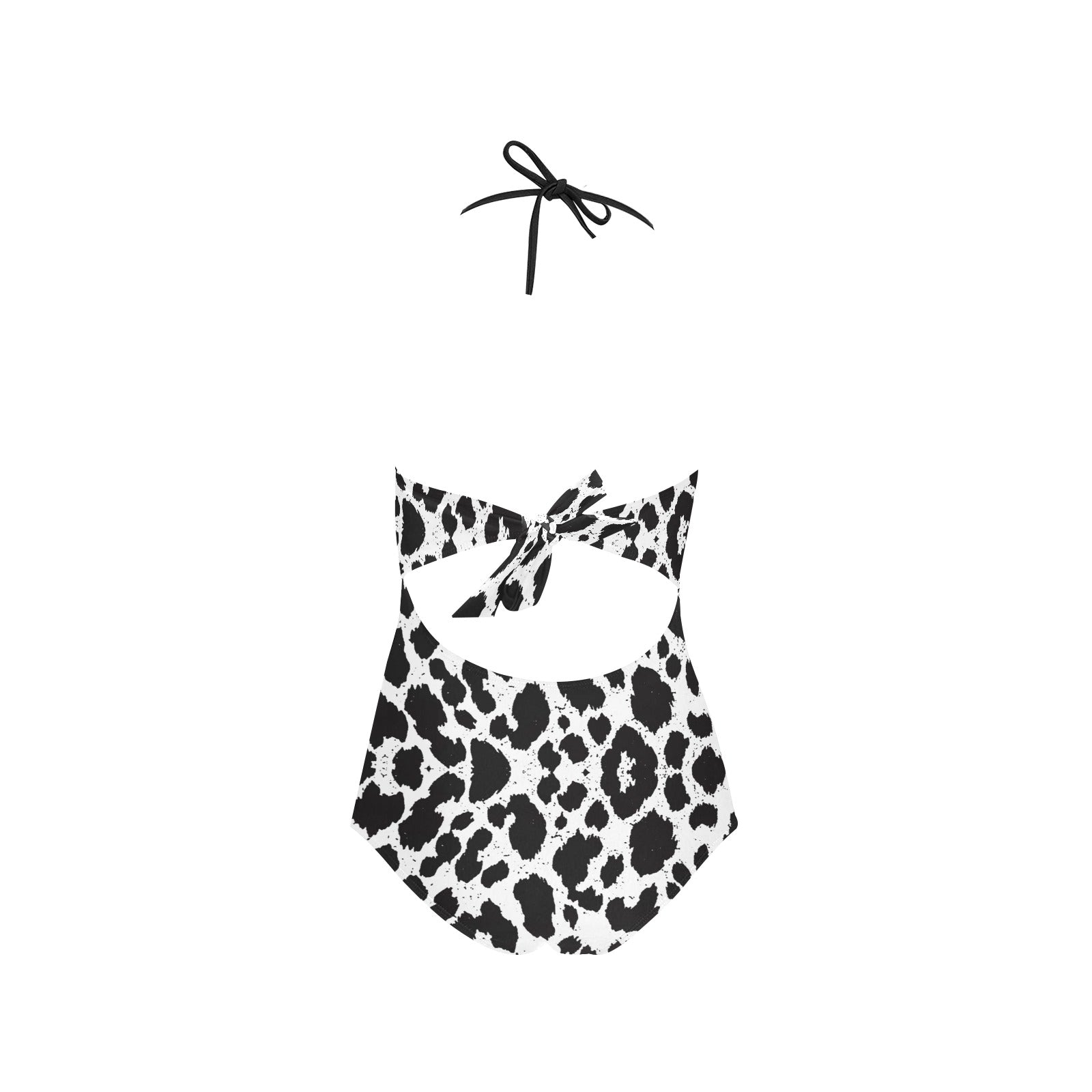 Big Leopard Lace Band Embossing Swimsuit up to 4 XL (FWS) 4