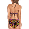 Black Pinky Leopard Fringe Swimsuit up to 2 XL (FWS) 2