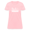 Bride's Squad T-Shirt up to 3 XL Pink