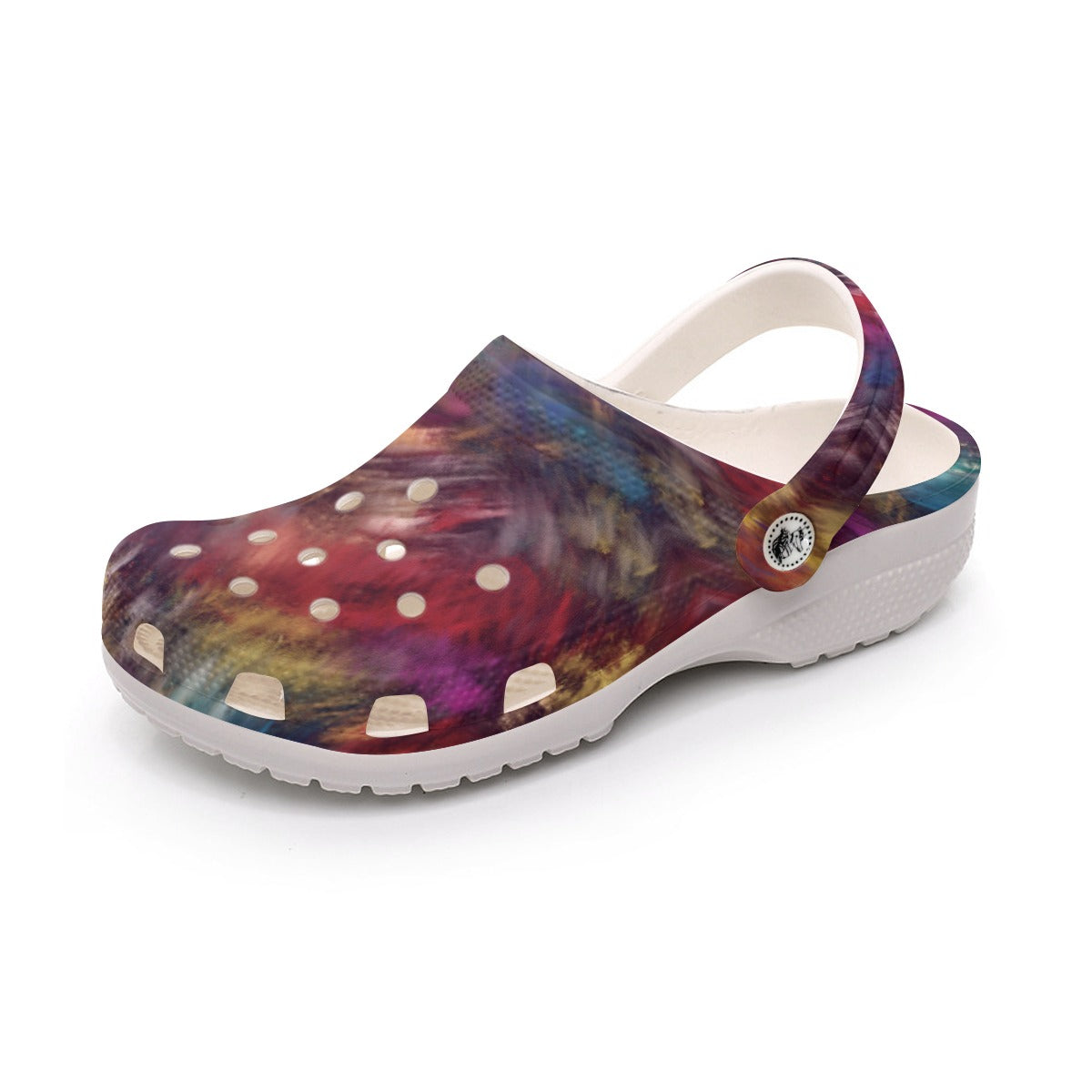 Burgundy Colours Women's Rubber Clogs up to size 12 2