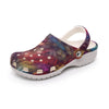 Burgundy Colours Women's Rubber Clogs up to size 12 2