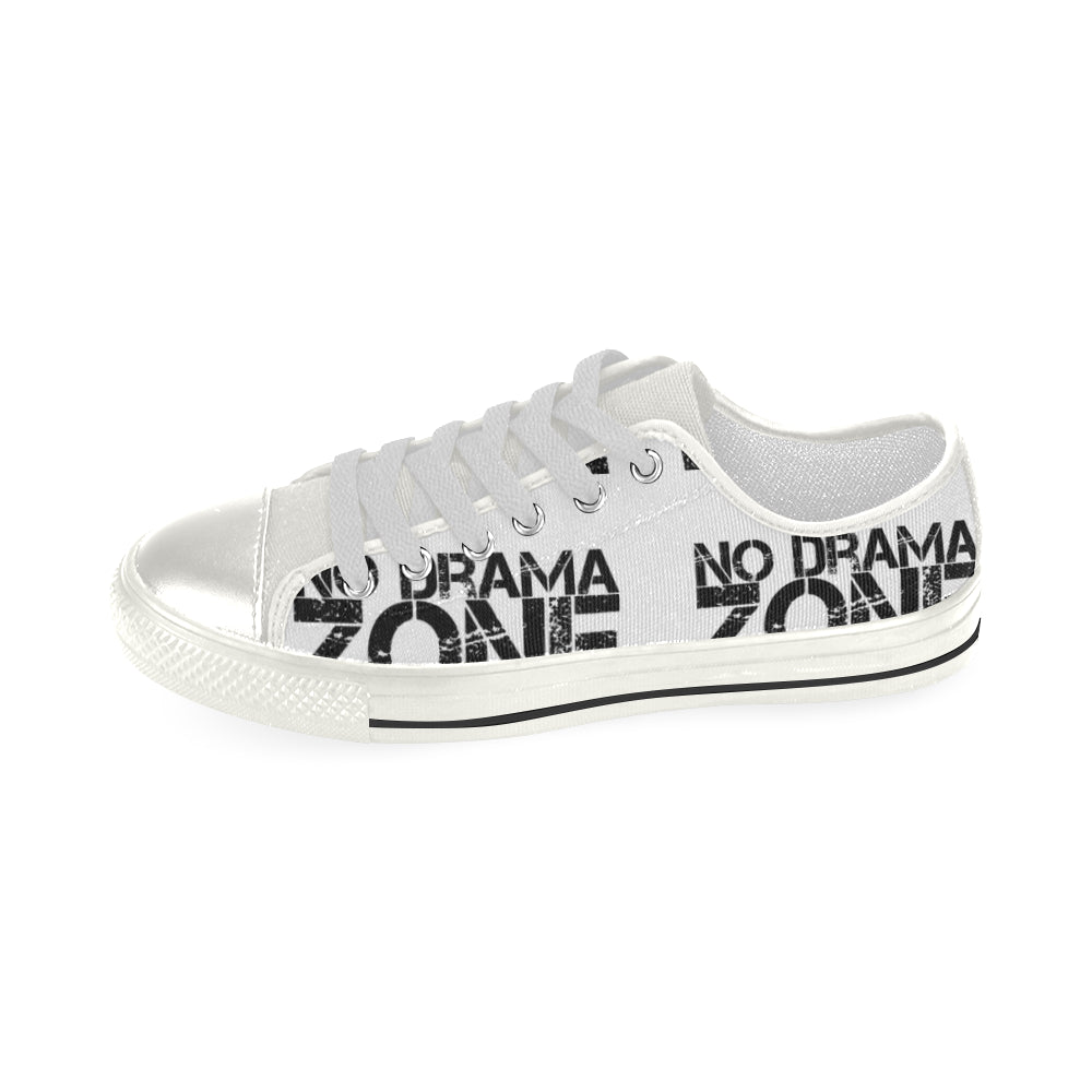 No Drama Zone Low Rise Shoes White