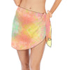 Candy Floss Short Chiffon Sarong Wrap up to 5 XL 2