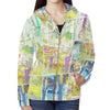 City Watercolour Full Zip Hoodie up to 2 XL 1