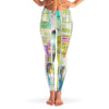 City Watercolour Mesh Panel Side Pockets Leggings (FWS) 3
