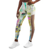 City Watercolour Mesh Panel Side Pockets Leggings (FWS) 9