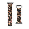 Coffee Beans Apple iWatch Replacement Strap Vegan Leather (FWS) 1