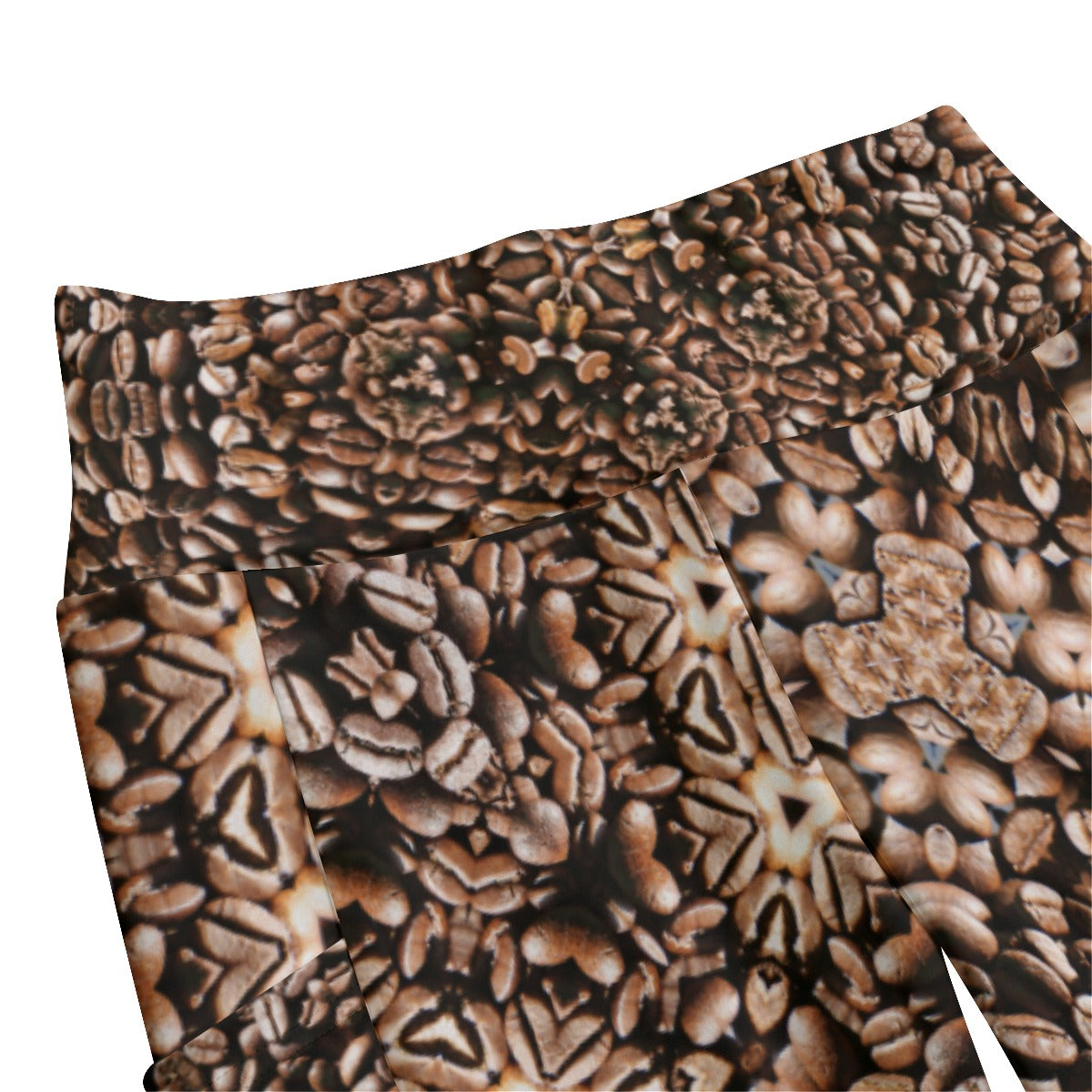 Coffee Beans K High Waist Pants With Side Pockets up to 6 XL 4